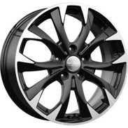 Диски KC740 ZV Octavia Black Polish 5x112 ET-50 Ширина-7.0 Диаметр-17 Центр-57.1