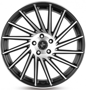 Диски Keskin Tuning KT17 (max load:950kg) MATT BLACK FRONT POLISH 5x130 ET-50 Ширина-10.0 Диаметр-22 Центр-71.5