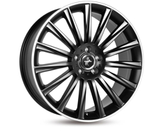 Диски Keskin Tuning KT18 (max load:690kg) MATT BLACK LIP POLISHED 5x114.3 ET-40 Ширина-7.0 Диаметр-17 Центр-72.6