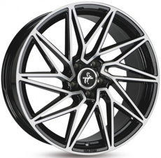 Диски Keskin Tuning KT20 (max load:790kg) BLACK FRONT POLISH 5x112 ET-45 Ширина-8.5 Диаметр-20 Центр-72.6