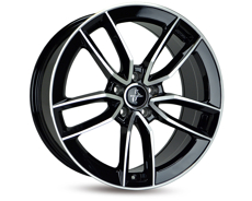 Диски  Keskin Tuning KT21 (max load: 690kg) BLACK FRONT POLISH 5x112 ET-30 Ширина-8.5 Диаметр-19 Центр-66.6