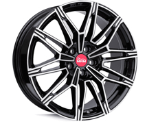 Диски Keskin Tuning MAMB3N (max load:720kg) BLACK FRONT POLISH  5x112 ET-30 Ширина-8.5 Диаметр-19 Центр-66.65