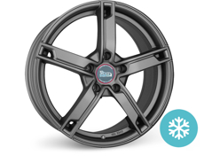 Диски Keskin Tuning MAMW4 (max load:720kg) Matt Grey 5x120 ET-35 Ширина-7.0 Диаметр-17 Центр-72.6