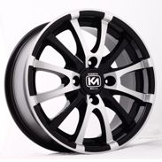 Диски Kormental Linear KM-195 Black Diamond 5x114.3 ET-42 Ширина-6.5 Диаметр-15 Центр-67.2