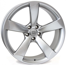 Диски LIDIA5AU67 WSP Italy Hyper Silver 5x112 ET-46 Ширина-8.0 Диаметр-18 Центр-57.1