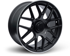 Диски M011 (MH092) Satin Black Machined Lip 5x112 ET-38 Ширина-8.0 Диаметр-19 Центр-66.6