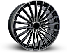 Диски M018 PRL5001 Black Machined 5x112 ET-42 Ширина-9.5 Диаметр-20 Центр-66.6