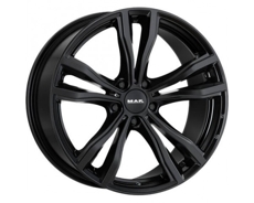 Диски MAK X-Mode (Max Load 1020 kg) Made in Italy Gloss Black 5x112 ET-37 Ширина-9.5 Диаметр-21 Центр-66.6