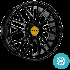 Диски MAMRS4 (max load:720kg) BLACK PAINTED 5x120 ET-35 Ширина-8.5 Диаметр-19 Центр-72.6