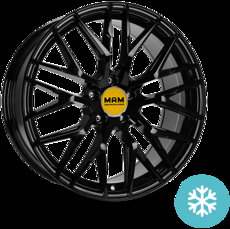 Диски MAMRS4 (max load:720kg) BLACK PAINTED (WINTERPROOF) 5x114.3 ET-40 Ширина-8.0 Диаметр-18 Центр-72.6