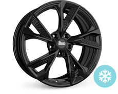 Диски MAMRS6 (max load:720kg) BLACK PAINTED 5x108 ET-45 Ширина-8.5 Диаметр-19 Центр-72.6