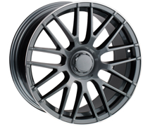 Диски ME192 (M001) Gunmetal Machine Lip 5x112 ET-45 Ширина-9.5 Диаметр-20 Центр-66.56