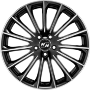 Диски MSW 30 (Max Load 750 kg) Gloss Black Full Polished 5x108 ET-45 Ширина-8.5 Диаметр-20 Центр-73.1