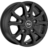 Диски MSW 48 VAN (Max Load: 1300 kg) Matt Black 5x130 ET-68 Ширина-7.0 Диаметр-17 Центр-78.1