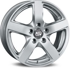 Диски MSW 55 FULL SILVER 5x118 ET-40 Ширина-7.0 Диаметр-17 Центр-71.1