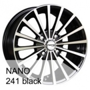 Диски Nano 241 DEMO (only 3 pcs) Black polished 5x114.3 ET-38 Ширина-7.0 Диаметр-16 Центр-71.6