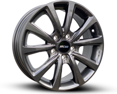 Диски OXXO LIBERTY (OX17) Dark (Max Load: 650 kg) Gunmetal 5x112 ET-43 Ширина-6.5 Диаметр-16 Центр-57.1