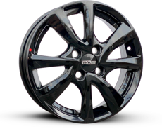 Диски OXXO OBERON 4 (OX07) Max Load: 600 kg Black 4x100 ET-39 Ширина-5.5 Диаметр-14 Центр-56.6