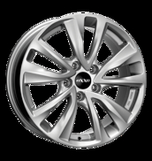 Диски OXXO OBERON 5 (OX08) Silver 5x105 ET-38 Ширина-6.5 Диаметр-16 Центр-56.6