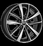 Диски OXXO Vidorra Black Black Polished 5x114.3 ET-40 Ширина-6.5 Диаметр-16 Центр-72.6