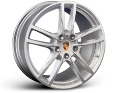 Диски Porsche Original Cayenne Sport E3 9YA Gen 1 Cayenne S 9Y0601025BB88Z (With original TPMS) (front + rear only) Brilliant Chrome 5x130 ET-50 Ширина-9.0 Диаметр-20 Центр-71.6