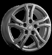 Диски RC Design TDG2 Himalaya Grey 5x114.3 ET-40 Ширина-7.0 Диаметр-16 Центр-60.1