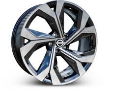 Диски Renault Original Daytona/Alpine 403001493R (Small defect, scraches) Gloss Black Polished (MB) 5x114.3 ET-40 Ширина-8.0 Диаметр-20 Центр-66.1