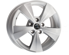 Диски Skoda ILIAS style ORIGINAL Octavia 5E0071496D8Z8 Silver 5x112 ET-46 Ширина-6.5 Диаметр-16 Центр-57.1