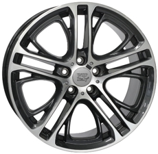 Диски STIGE6BM77 WSP Italy DIAMOND BLACK POLISHED 5x120 ET-39 Ширина-9.5 Диаметр-19 Центр-72.6