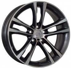 Диски W-681 ACHILLE WSP Italy ANTHRACITE POLISHED 5x120 ET-34 Ширина-8.0 Диаметр-17 Центр-72.6