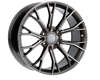 104 (B012R) (Front + Rear only) GUNMETAL MILLED 5x112 ET-26 Ширина-8.5 Диаметр-20 Центр-66.5