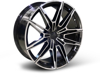 871 BMW (rear+front only) Black Machined Face (BMF) 5x120 ET-35 Ширина-8.5 Диаметр-20 Центр-72.6