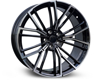 881B (Front + Rear only) Black Machined Face (BMF) STAGGERED 5x112 ET-26 Ширина-8.5 Диаметр-20 Центр-66.6