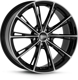 Advanti Racing Predator (MAX LOAD:740KG) Black Polished 5x114.3 ET-45 Ширина-8.5 Диаметр-20 Центр-72.6