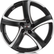 Alutec Shark (Max Load 570 kg) Racing Black Front Polished 4x108 ET-25 Ширина-6.0 Диаметр-16 Центр-65.0