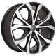 ALUTEC W10 (Max Load 770 kg) Racing Black Front Polished 5x112 ET-31 Ширина-8.0 Диаметр-18 Центр-66.6