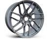AMS-7 (7101) Rear + Front Only Gloss Gunmetal 5x120 ET-38 Ширина-8.5 Диаметр-20 Центр-72.6
