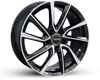 Avus AC-518 Made in Italy Black Polished 5x112 ET-44 Ширина-8.0 Диаметр-19 Центр-57.1