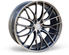 B0216 (Front + Rear only) GUNMETAL MACHINED 5x120 ET-35 Ширина-8.5 Диаметр-20 Центр-72.6