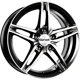 Carwel Hummi Black polished 5x100 ET-48 Ширина-6.5 Диаметр-16 Центр-56.1