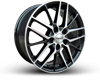 Carwel Lacha Black polished 5x108 ET-50 Ширина-6.5 Диаметр-16 Центр-63.4