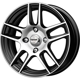 Carwel Lama Black Polished 4x100 ET-39 Ширина-6.0 Диаметр-15 Центр-67.1