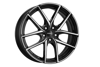 Dezent TO (Max Load: 705 kg) Made in Germany Dark Black Polished 5x112 ET-38 Ширина-7.5 Диаметр-17 Центр-66.6