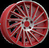 Keskin Tuning KT17 (max load:690kg) MATT RED FRONT POLISH 5x112 ET-45 Ширина-8.5 Диаметр-19 Центр-72.6