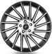 Keskin Tuning KT17 (max load:950kg) MATT BLACK FRONT POLISH 5x120 ET-38 Ширина-9.0 Диаметр-20 Центр-74.1