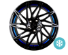  Keskin Tuning KT20 (max load: 690kg) Black Painted Blue Inside 5x112 ET-45 Ширина-8.0 Диаметр-18 Центр-72.6