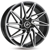 Keskin Tuning KT20 (max load:790kg) BLACK FRONT POLISH 5x120 ET-35 Ширина-8.5 Диаметр-20 Центр-72.6