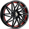 Keskin Tuning KT20 (max load:790kg) BLACK PAINTED RED INSIDE 5x120 ET-35 Ширина-8.5 Диаметр-20 Центр-72.6