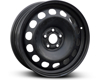 Metalinis DEMO (Max Load 525 Kg) VW 2Q0 601 027 HAB MWD-16277,Alcar 6664,Südrad 166602,Kronprinz VO516041, MW-AM R1-2066 su ORG VW Gaubtais Black 5x100 ET-35 Ширина-6.0 Диаметр-16 Центр-57.1