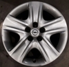 Metalinis Naudotas Original Opel + Originalūs OPEL gaubtai  5x115 ET-44 Ширина-7.0 Диаметр-17 Центр-70.1
